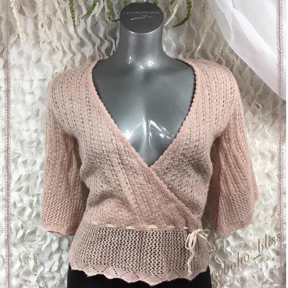 Zingara Sweaters - ZINGARA | Blush & Metallic Gold Fuzzy Sweater